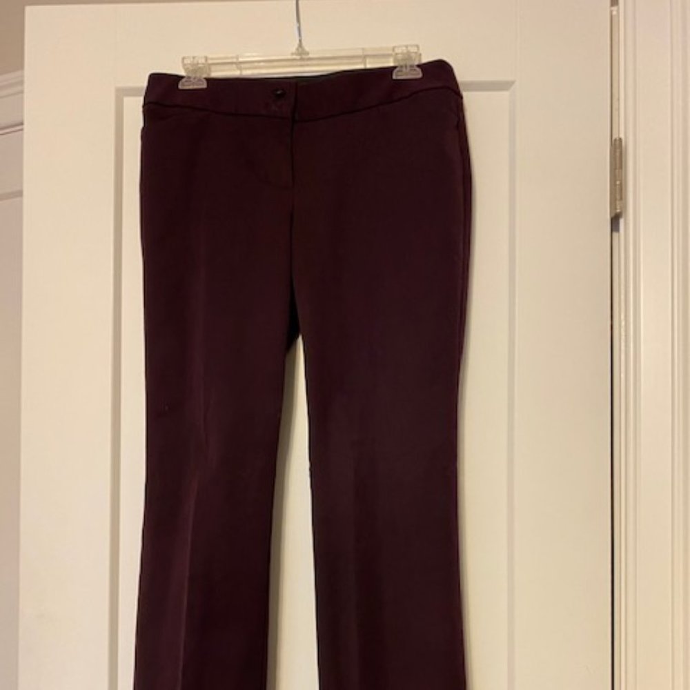Maroon slacks